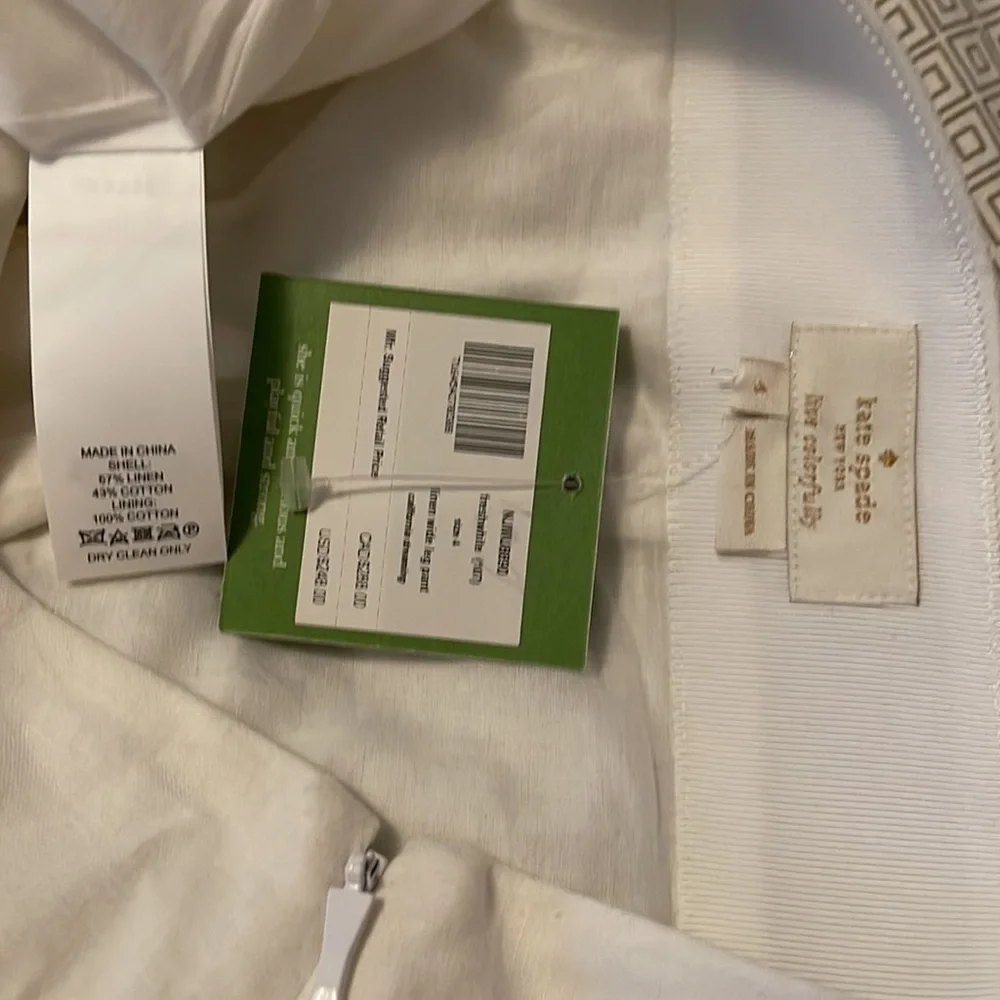 Kate Spade Linen Wide Leg Pant - Picture 3 of 3